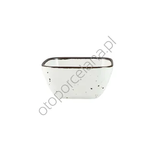 COTTAGE WHITE SALATERKA SQUARE 15 cm - Alumina Bogucice