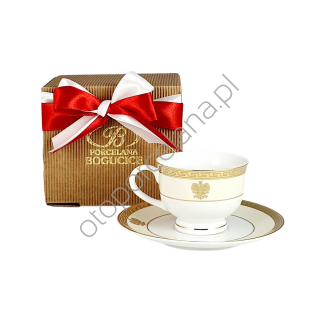 DOMENICO Z ORŁEM filiżanka ze spodkiem espresso ART11