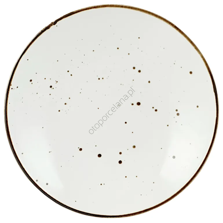 COTTAGE WHITE TALERZ GŁĘBOKI 28 cm - Alumina Bogucice