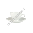 MINOS WHITE filiżanka ze spodkiem AC162 200 ml - 2