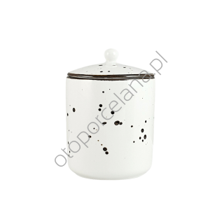 COTTAGE WHITE POJEMNIK Z POKRYWKĄ 16 x 12 CM cm - Alumina Bogucice