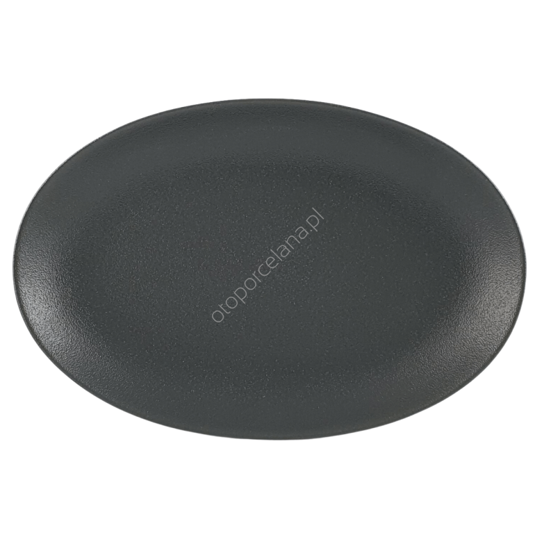 TERREA BLACK PÓŁMISEK OWALNY 31 cm - Alumina Bogucice