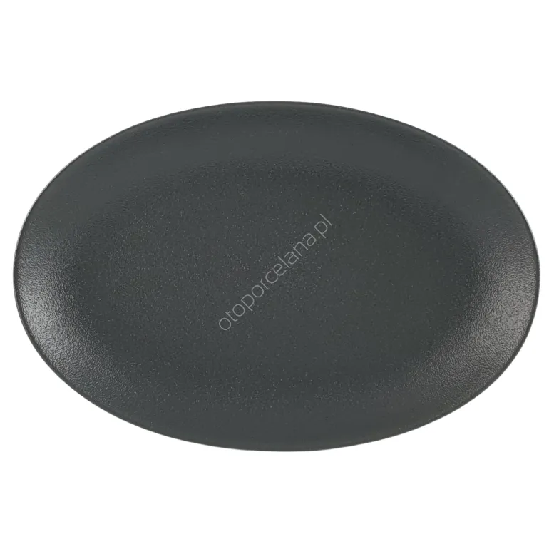 TERREA BLACK PÓŁMISEK OWALNY 31 cm - Alumina Bogucice