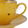COTTAGE YELLOW FILIŻANKA ZE SPODKIEM 300 ml - Alumina Bogucice - 2
