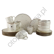 COTTAGE CREAM zestaw dla 6 os. 24 el.- Alumina Bogucice - 2