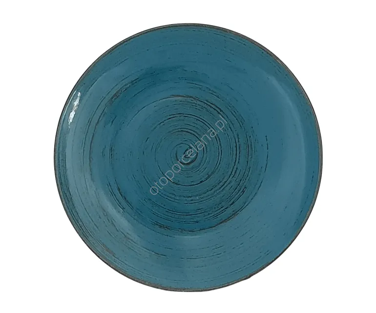 NOSTALGIA LAZUR TALERZ DESEROWY 21,5 cm - Alumina Bogucice