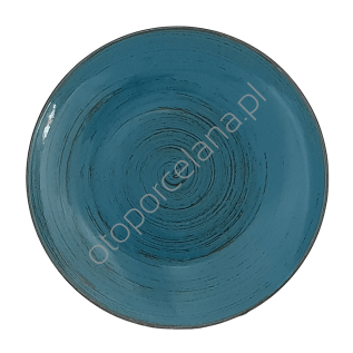 NOSTALGIA LAZUR TALERZ DESEROWY 21,5 cm - Alumina Bogucice