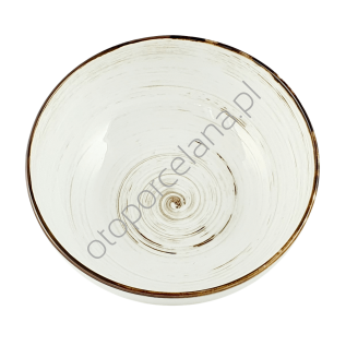 NOSTALGIA WHITE SALATERKA 23 cm AKIJ - Alumina Bogucice