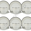 AGAWA PLATIN  zestaw do herbaty 6 osobowy/ 12 sztuk - 2