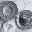 ZINA GREY NIGHT SALATERKA ORGANIC 16 cm - Alumina Bogucice - 2