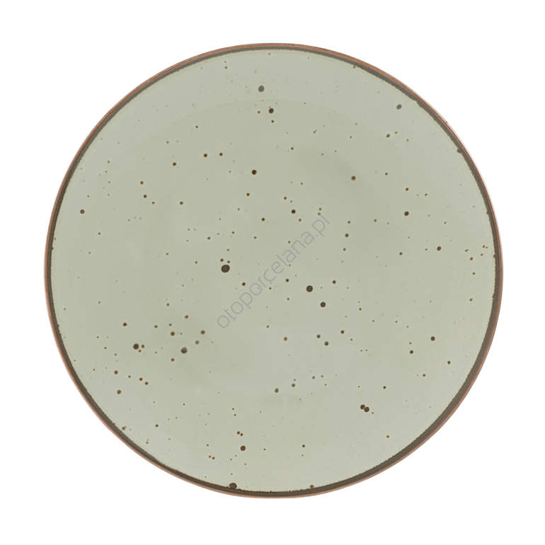 COTTAGE GREEN TEA TALERZ PŁYTKI 28 cm - Alumina Bogucice