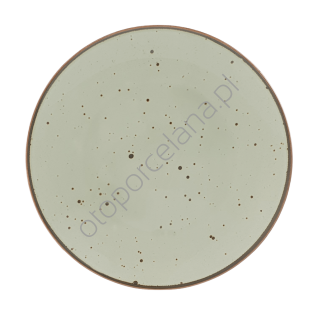COTTAGE GREEN TEA TALERZ PŁYTKI 28 cm - Alumina Bogucice