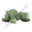 COTTAGE GREEN zestaw dla 6 os. 24 el.- Alumina Bogucice - 2