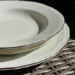 GINO CREAM GOLD zestaw obiadowy dla 6 os. 36 części z filiżanką - 8