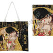 G. KLIMT torba płócienna, POCAŁUNEK + DRZEWO - 3