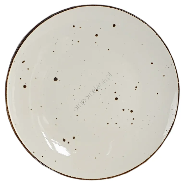 COTTAGE CREAM TALERZ PŁYTKI 27,5 cm - Alumina Bogucice