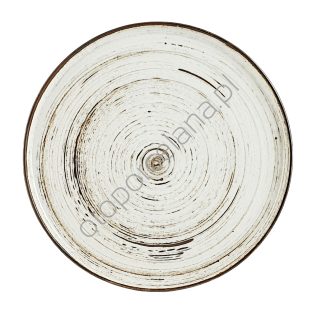 NOSTALGIA WHITE TALERZ PŁYTKI 26 cm nordica - Alumina Bogucice