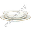 KELLY GOLD komplet talerzy 6/18 - 2