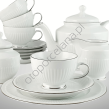 MINOS PLATIN serwis do herbaty 6 osobowy z kpl. talerza/ 33 sztuk. AC162 - 2