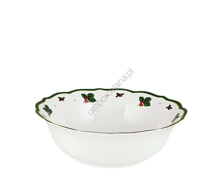 CICHA NOC salaterka 23 cm green