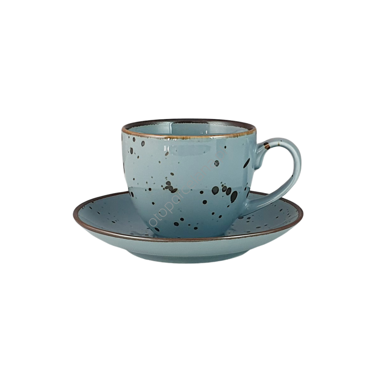 COTTAGE JEANS FILIŻANKA ZE SPODKIEM 300 ml - Alumina Bogucice