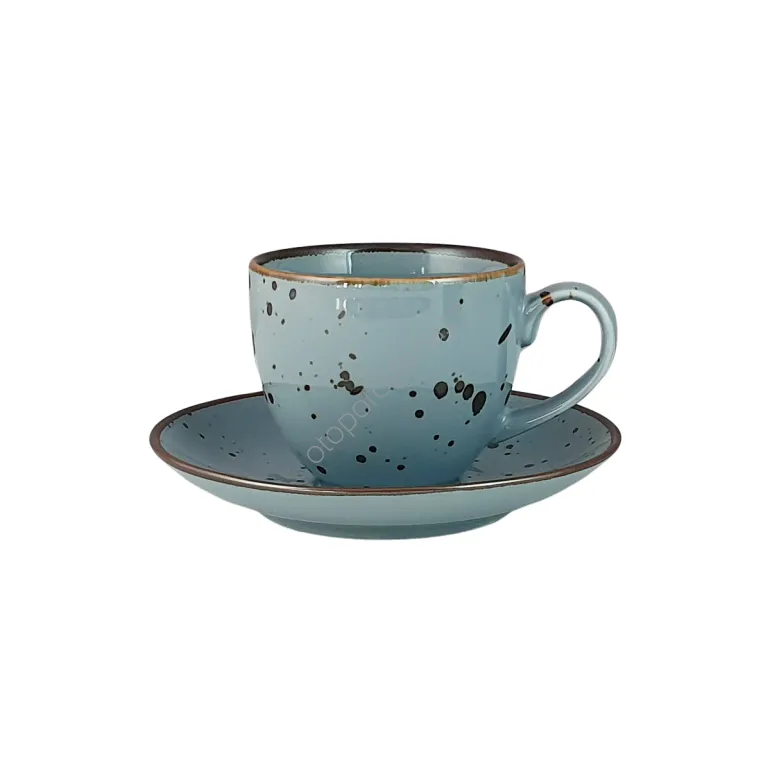 COTTAGE JEANS FILIŻANKA ZE SPODKIEM 300 ml - Alumina Bogucice