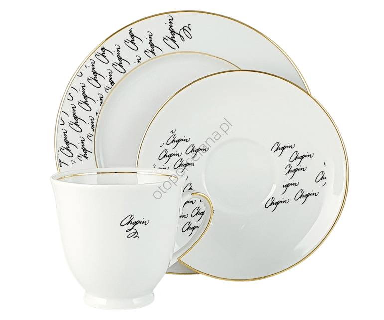 FRYDERYK CHOPIN  zestaw śniadaniowy 1/3 vespa