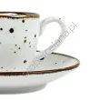 COTTAGE WHITE FILIŻANKA ZE SPODKIEM DO ESPRESSO 80 ml - Alumina Bogucice - 2