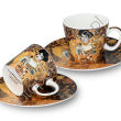 G. KLIMT zestaw 2 filiżanek do espresso, ADELA 100 ml - 3