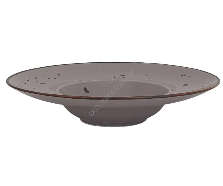 COTTAGE GREY TALERZ GŁĘBOKI PASTA 28 cm - Alumina Bogucice