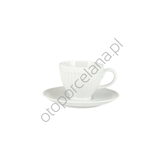 MINOS WHITE filiżanka ze spodkiem AC162 100 ml