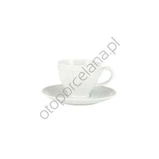 MINOS WHITE filiżanka ze spodkiem AC162 100 ml