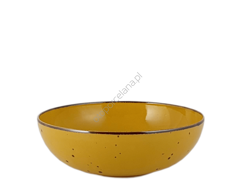 COTTAGE YELLOW SALATERKA 23,5 cm - Alumina Bogucice
