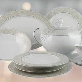 SCANIA CLASSIC serwis obiadowy 6 osobowy/ 24 sztuk