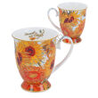 V. VAN GOGH kpl. 2 kubków w sercu, SŁONECZNIKI 280 ml - 2