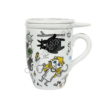 BEBOKI i inni kubek z zaparzaczem ART90 Athena 300 ml