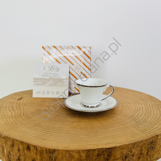 BRISTOL PLATIN filiżanka z spodkiem espresso AP103
