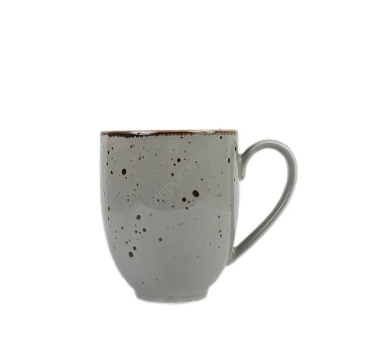 COTTAGE GREY KUBEK 400 ml - Alumina Bogucice