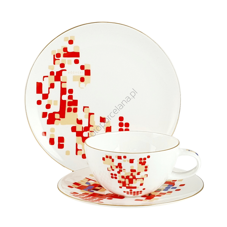 LUDOMIR RÓŻYCKI zestaw śniadaniowy 1/3 R32