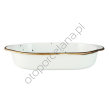 COTTAGE WHITE półmisek owalny/ zapiekanka 34,5 x 20 - Alumina Bogucice - 2