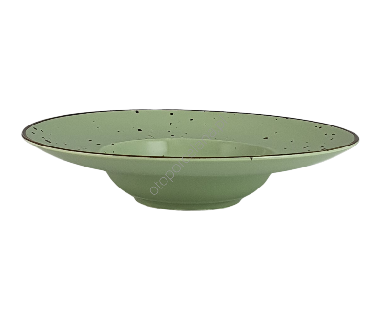COTTAGE GREEN TALERZ GŁĘBOKI PASTA 28 cm - Alumina Bogucice