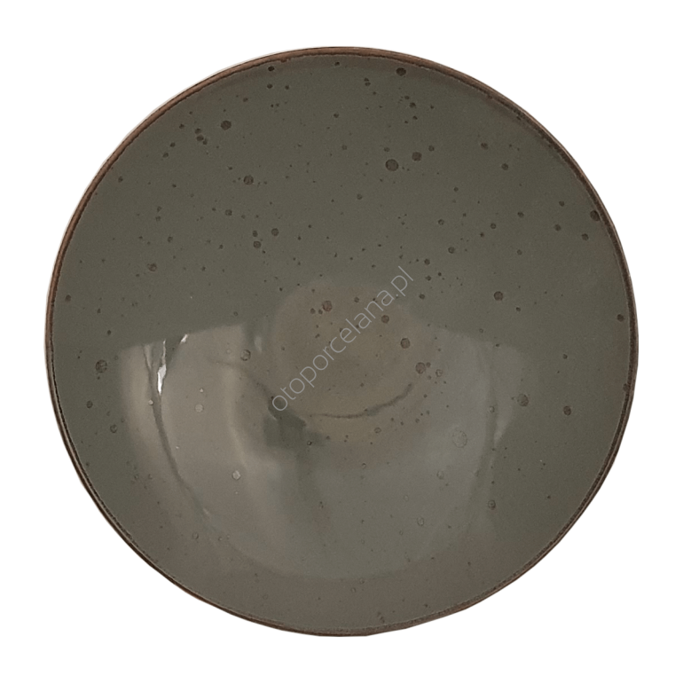 COTTAGE GRAPHITE TALERZ GŁĘBOKI 22 cm - Alumina Bogucice