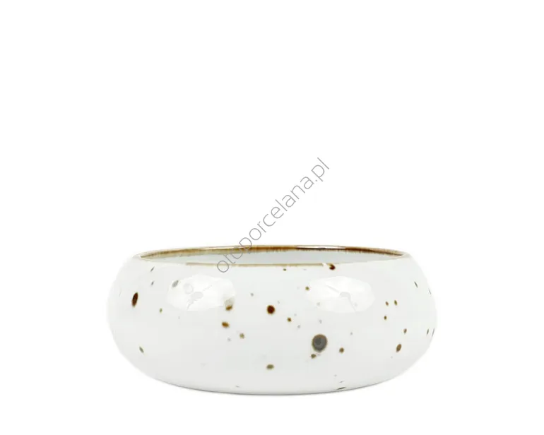 COTTAGE WHITE SALATERKA ORGANIC 20 cm - Alumina Bogucice
