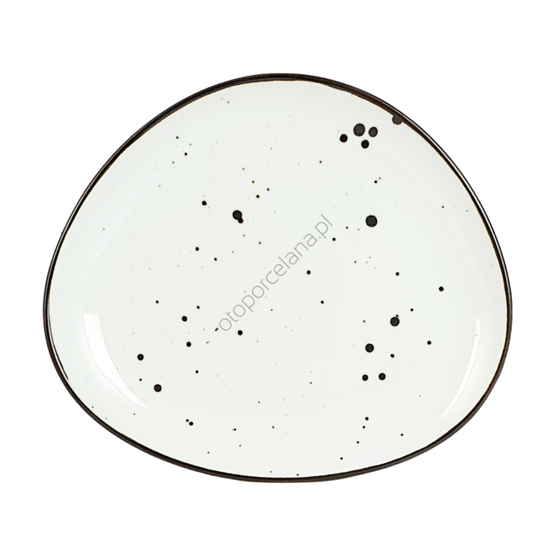 COTTAGE WHITE talerz płytki AQUA 29 cm AP129- Alumina Bogucice