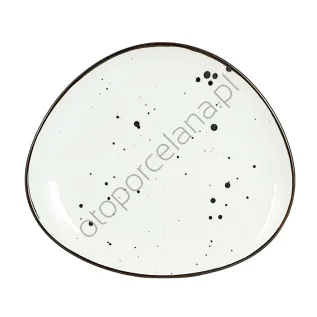 COTTAGE WHITE talerz płytki AQUA 29 cm AP129- Alumina Bogucice