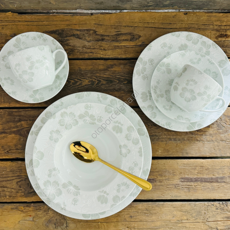 KORNELIA GREY serwis combi 6 osobowy/ 30 sztuki