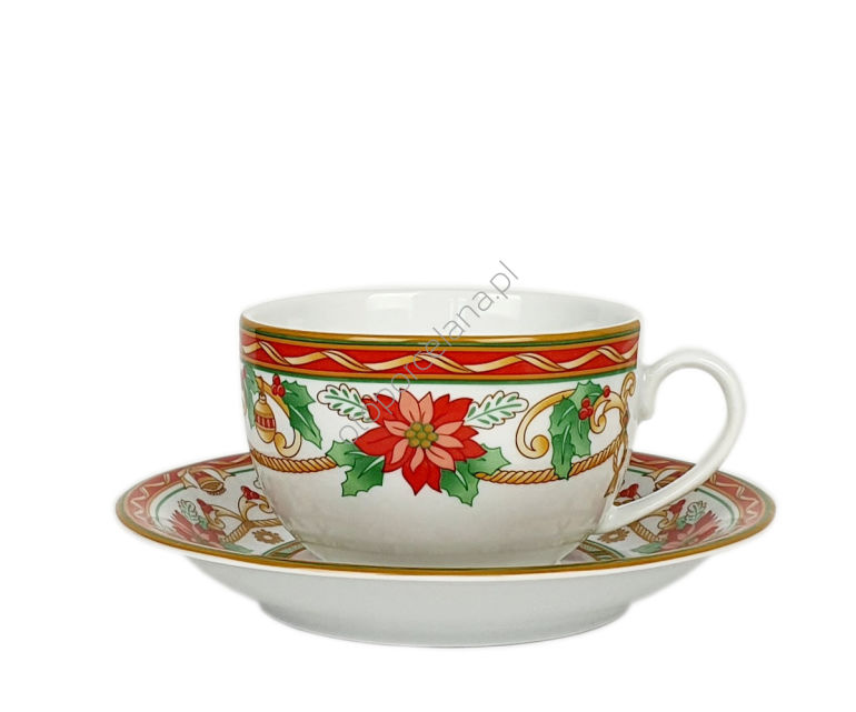 BUONA NATALE filiżanka lolita ze spodkiem 200 ml