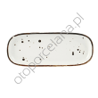 COTTAGE WHITE PÓŁMISEK PROSTOKĄTNY 22 x 9 cm - Alumina Bogucice - 2