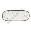 COTTAGE WHITE PÓŁMISEK PROSTOKĄTNY 22 x 9 cm - Alumina Bogucice - 2