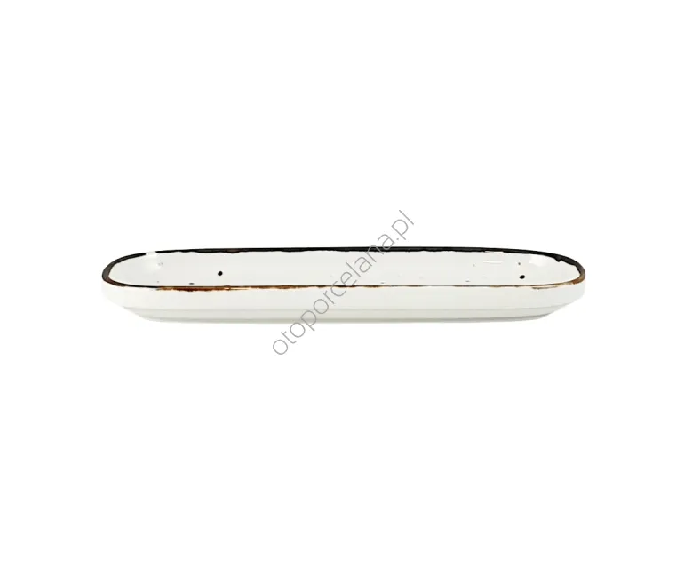 COTTAGE WHITE PÓŁMISEK PROSTOKĄTNY 22 x 9 cm - Alumina Bogucice